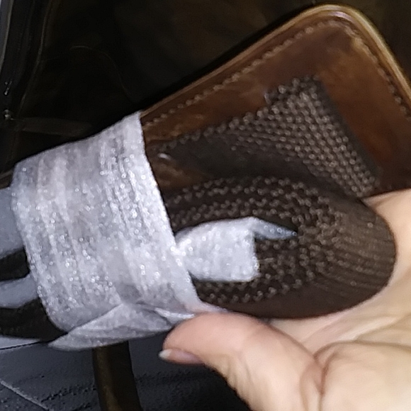 ESTALON Leather Duffle bag - Picture 4 of 7